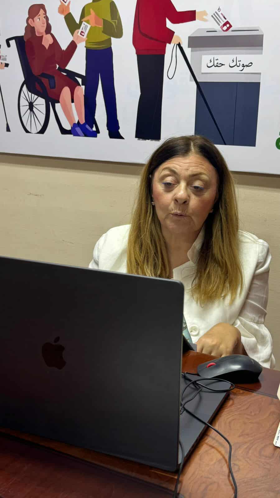 المشرف العام على “القومي لذوي الإعاقة” تشارك عبر تقنية الفيديو كونفرانس في الحوار “الأورومتوسطي”