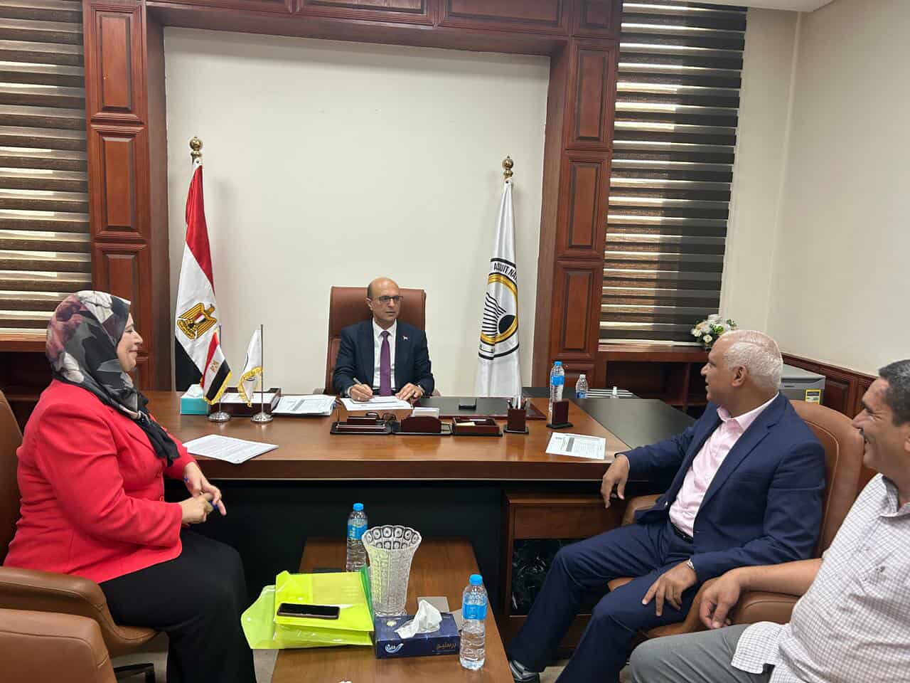 بدء الاستعداد للعام الدراسي الجديد وتنسيق القبول بجامعة أسيوط الأهلية