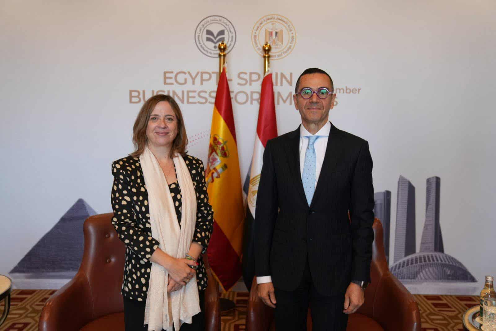 وزير الاستثمار يبحث مع نظيرته الإسبانية تعزيز الشراكة الاقتصادية وتيسير حركة التجارة