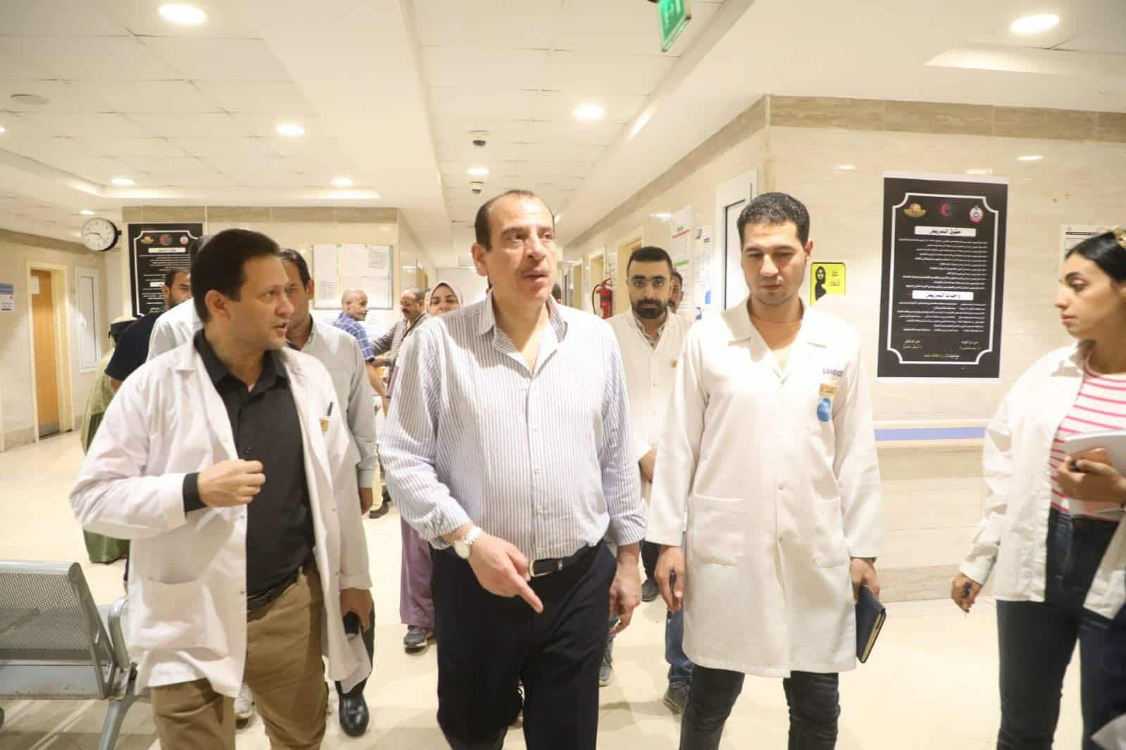 جولة ميدانية لنائب وزير الصحة بعدد من المنشآت الطبية في كفر الشيخ