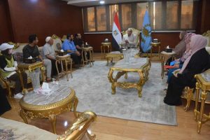 تسليم عقود 120 وحدة سكنية لأهالي أبو شاهين بالمحلة