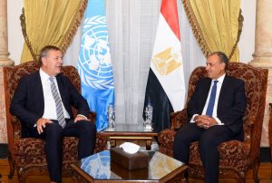 وزير الخارجية يستقبل المفوض العام لوكالة الأمم المتحدة لإغاثة وتشغيل اللاجئين الفلسطينيين (الأونروا)