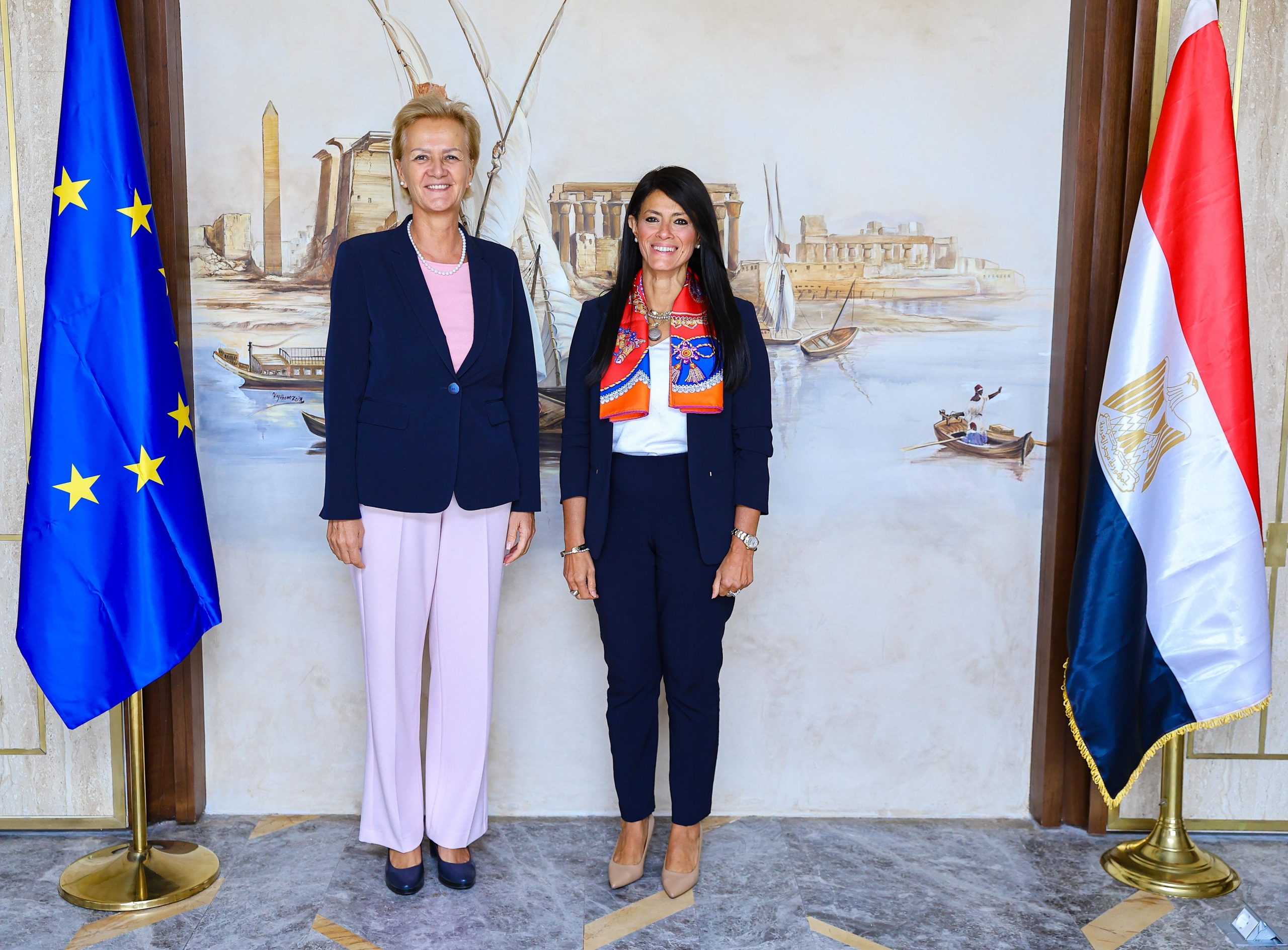 المشاط تناقش مع سفيرة الاتحاد الأوروبي بالقاهرة استعدادات انعقاد القمة المصرية الأوروبية أكتوبر المقبل