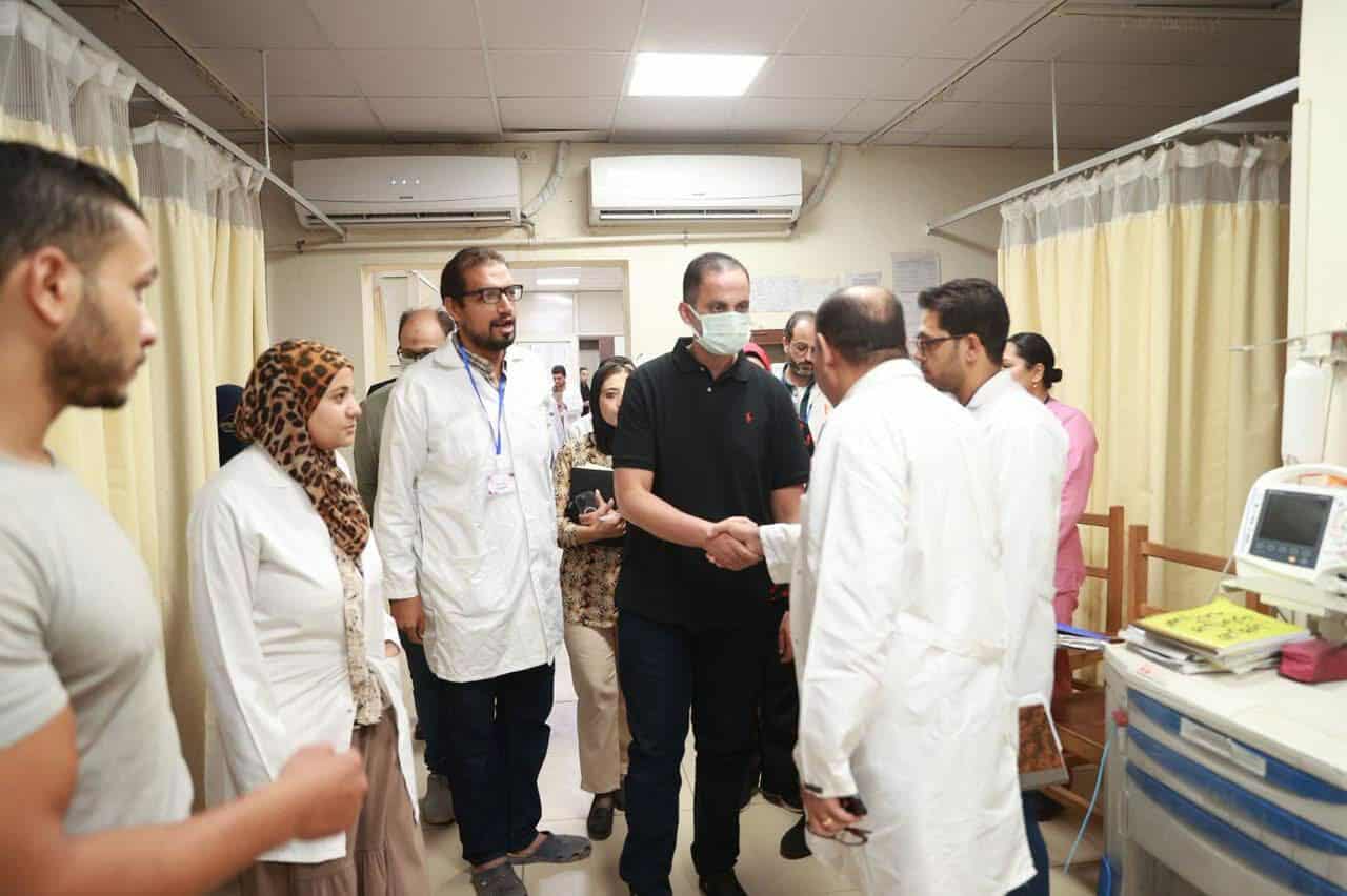 جولةتفقدية لـ”نائب وزير الصحة” داخل مستشفيي التأمين الصحي والصدر بالمنيا