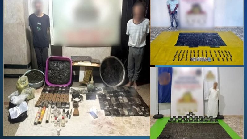 بـ64 مليون جنيه.. مصرع 3 عناصر جنائية شديدة الخطورة بحوزتهم مواد مخدرة