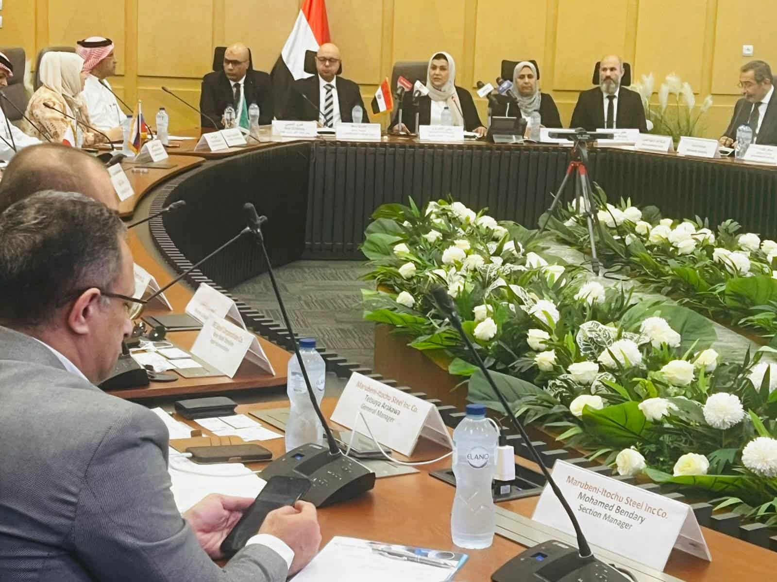 قطاع المعالجات التجارية يعقد جلسة تحقيق حول واردات الصلب المدرفل على الساخن