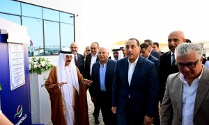 رئيس الوزراء يشهد انطلاق مشروع مستودع موانئ دبي العالمية