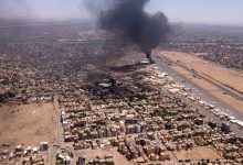 المضادات السودانية تتعامل مع مسيّرات الدعم السريع في محيط المطار