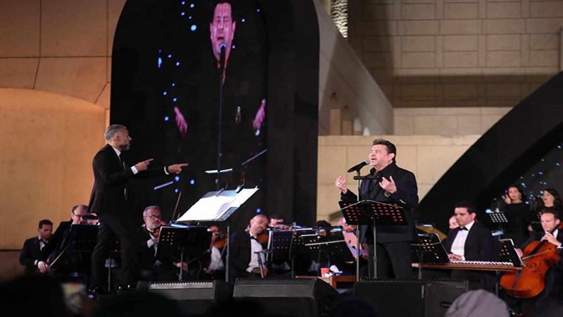 بمهرجان الموسيقى الليلة.. هاني شاكر في النافورة وحنين الشاطر بالإسكندرية