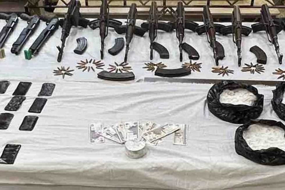 مصرع 4 عناصر إجرامية شديدة الخطورة بالقليوبية وضبط آخرين بمضبوطات 106 ملايين جنيه