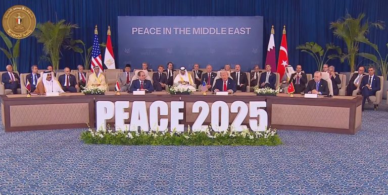 قمة شرم الشيخ للسلام تنطلق برئاسة السيسي وترامب