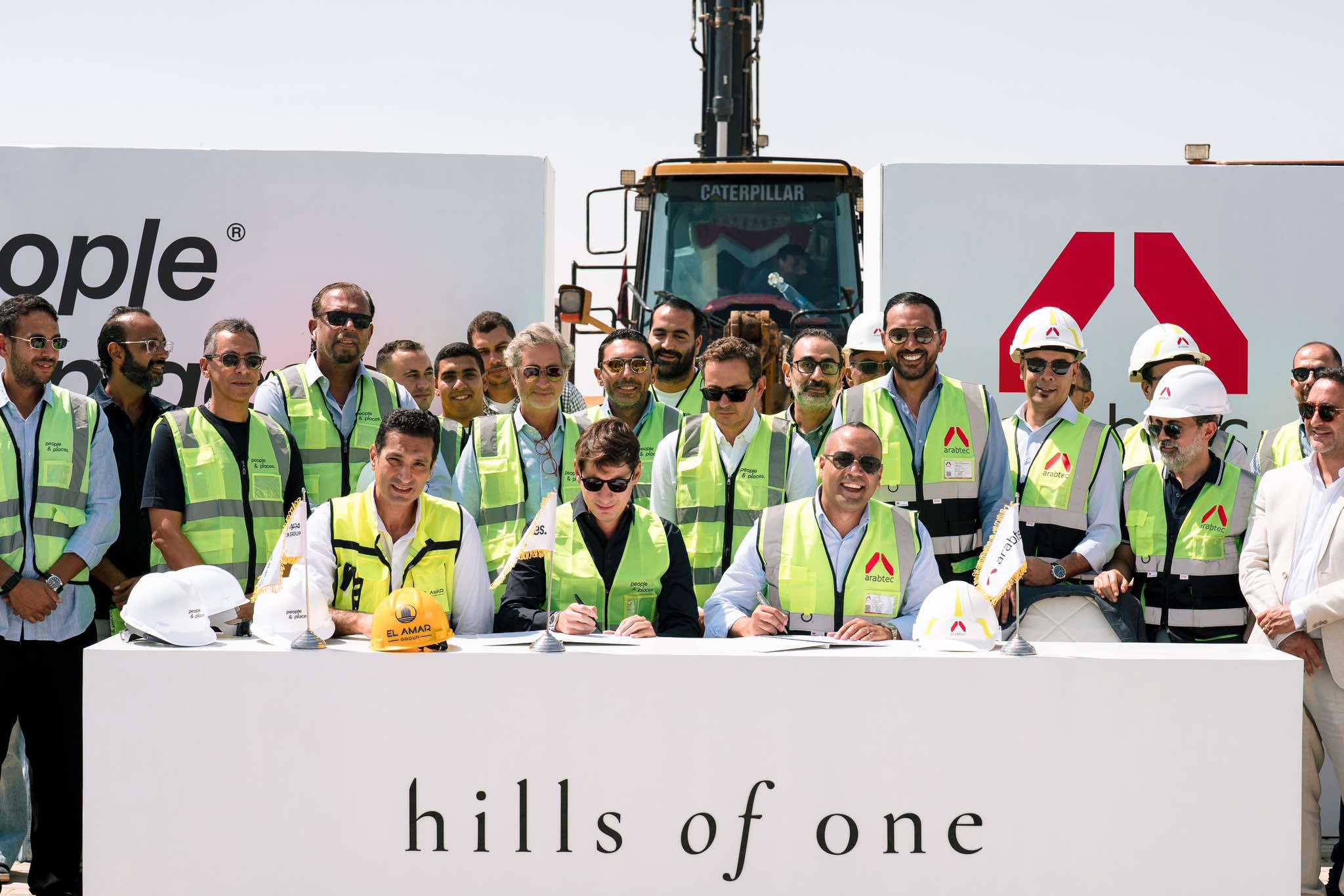 (People & Places) تعلن عن بدء الانشاءات في مشروعها Hills of One” بمدينة سفنكس