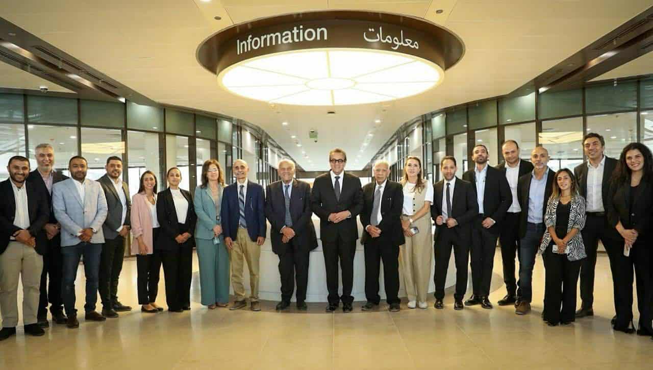 وزير الصحة فى زيارة الى مركز مجدي يعقوب العالمي للقلب الجديد بالقاهرة
