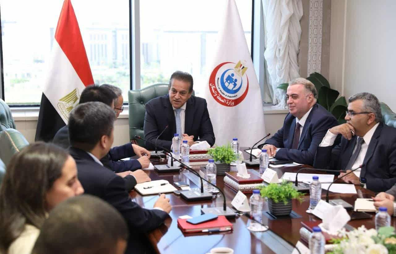 وزير الصحة يجتمع بممثلي شركة “هيك فيچن” لتعزيز التعاون في الذكاء الاصطناعي