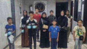 القبض على رجل وسيدتين أستغلوا 14 طفل في أعمال التسول