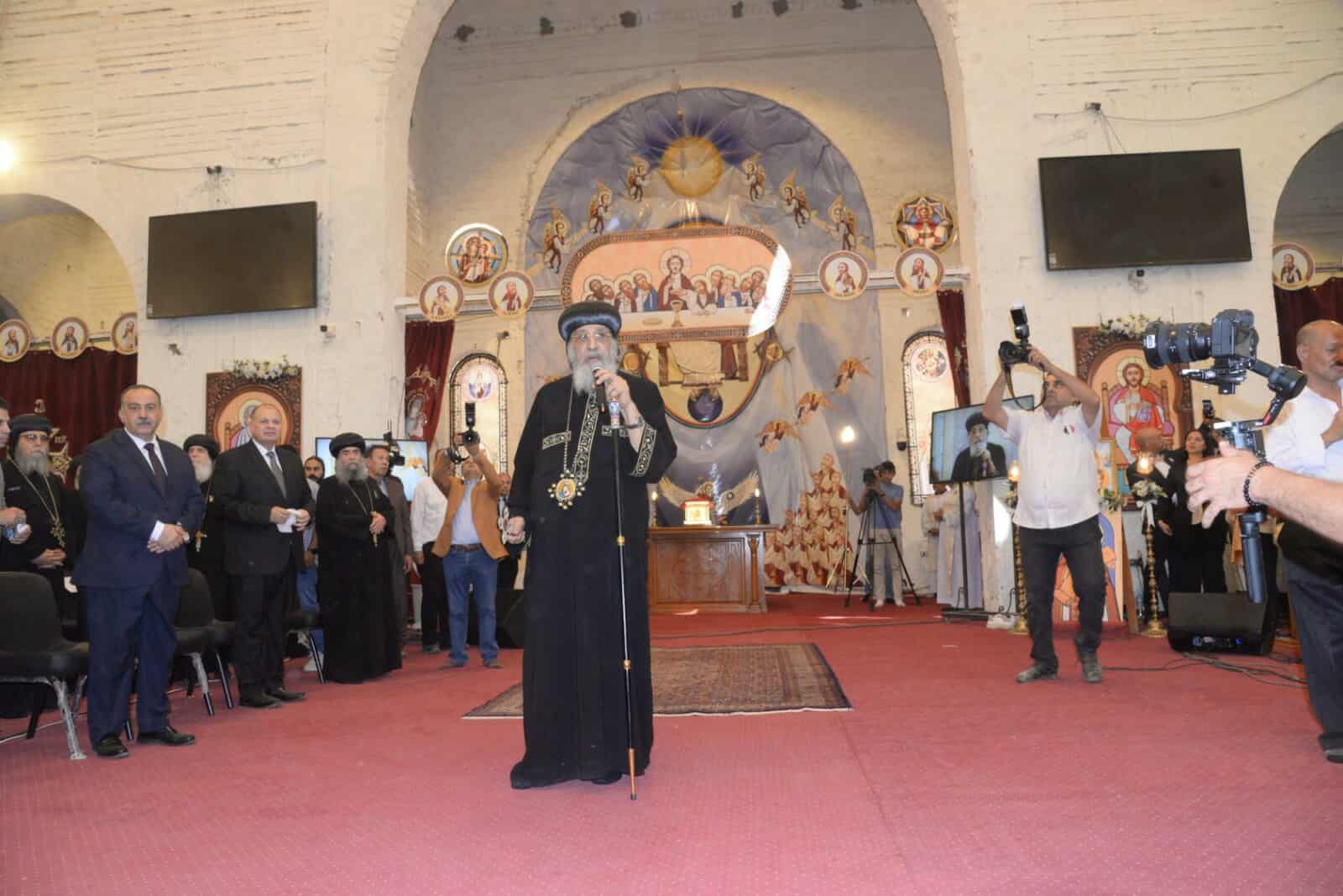 غدا الثلاثاء..البابا تواضروس يختتم زيارته لمحافظة أسيوط