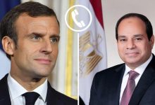السيسي وماكرون يبحثان إنهاء الحرب في غزة ودعم حل الدولتين