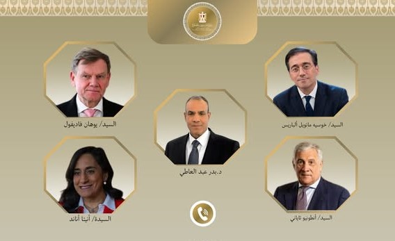 وزير الخارجية المصري يبحث تنسيق الدعم الدولي لغزة