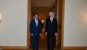 الرئيس السيسي يؤكد في لقائه الملك فيليب أهمية تسوية الأزمات بالوسائل السلمية