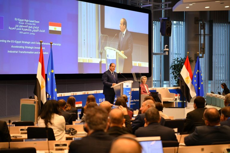 السيسي من بروكسل: مصر بوابة أوروبا إلى إفريقيا والعالم العربي