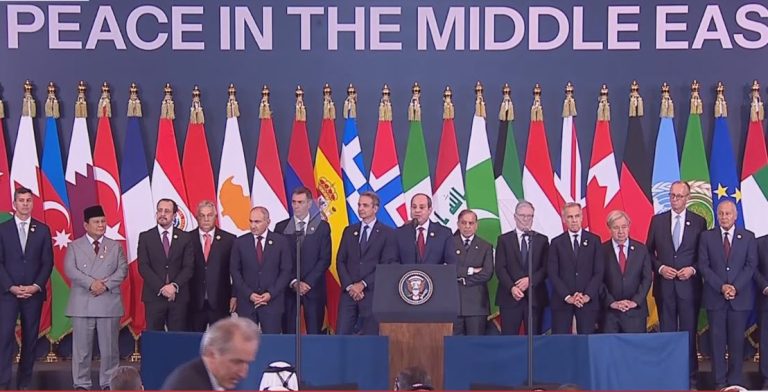 كلمة الرئيس السيسي في «قمة شرم الشيخ للسلام»