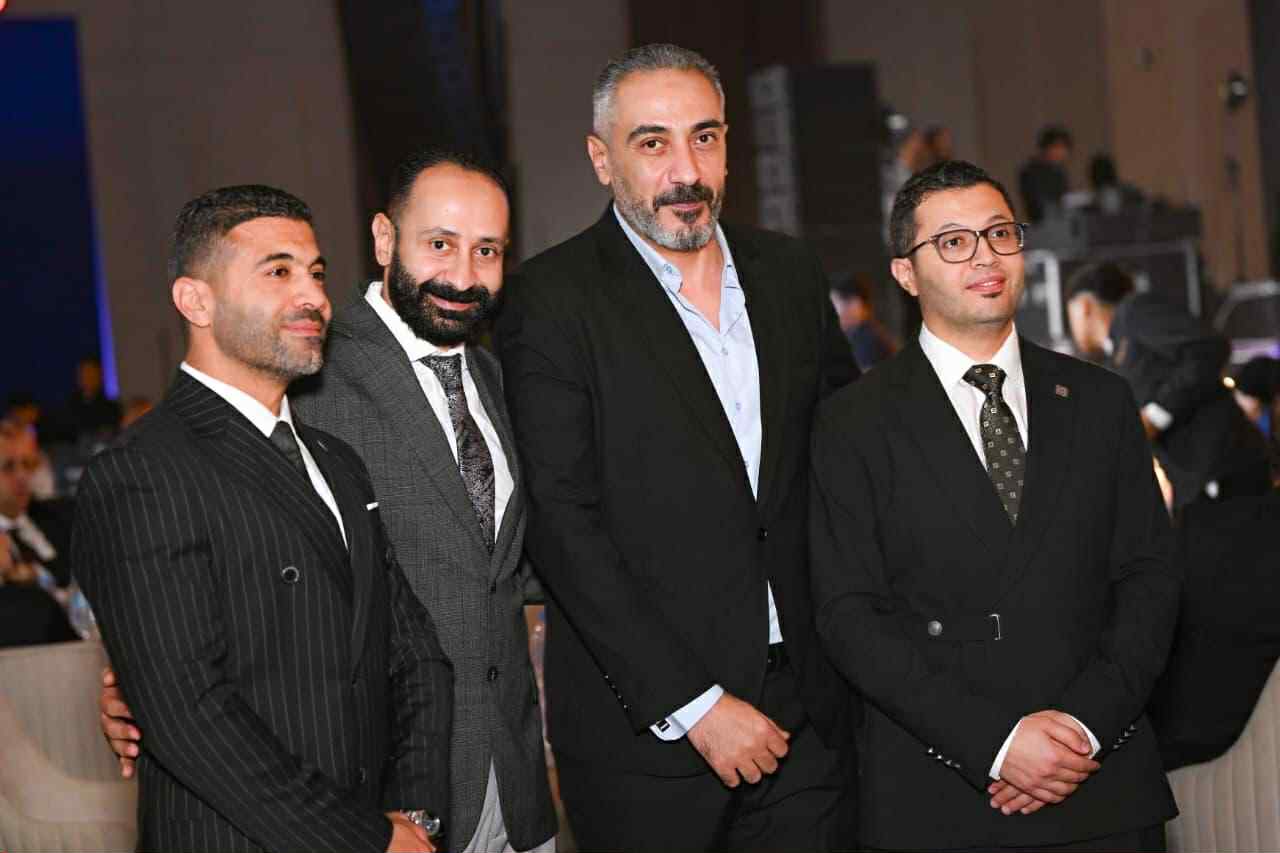 بالصور .. هشام خرما والثنائي “أريوس” الأمريكي يشعلون حفل إطلاق مشروع”نجم” وسط أجواء عالمية