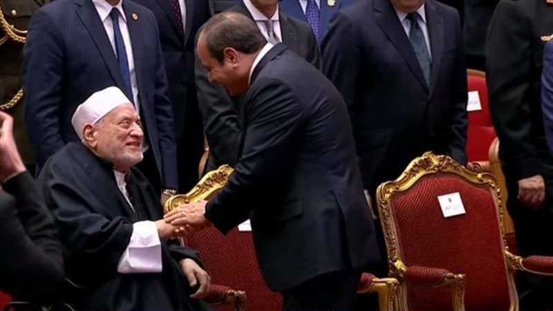 الرئيس السيسي يوجه بإطلاق اسم أحمد عمر هاشم على مسجد وطريق ومحطة قطار سريع