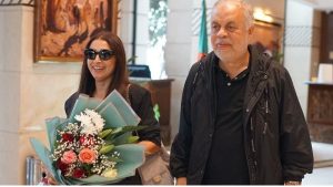 أشرف زكي وروجينا يصلان الجزائر لحضور مهرجان وهران السينمائي للفيلم العربي