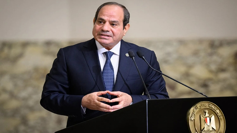 السيسي يبدأ نشاطه في بروكسل بلقاء ممثلة الشؤون الخارجية بالاتحاد الأوروبي