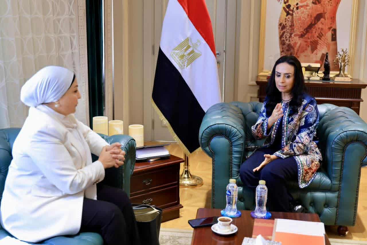 وزيرة التضامن تبحث انضمام الاتحاد المصري لتمويل المشروعات لبرنامج التمكين الاقتصادي