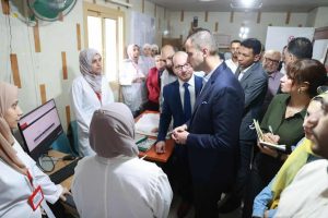 نائب وزير الصحة يتفقد مستشفى شربين  ووحدات طب الأسرة بالدقهلية