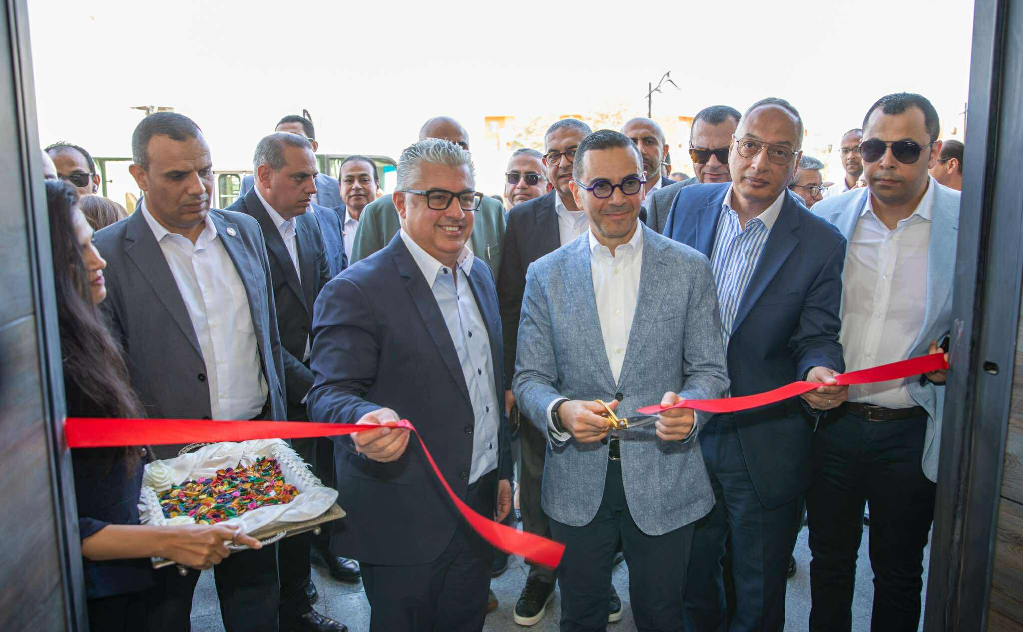 افتتاح المرحلة الثانية للمعامل المركزية الصناعية بميناء السخنة لتسريع الإفراج الجمركي ودعم الصادرات