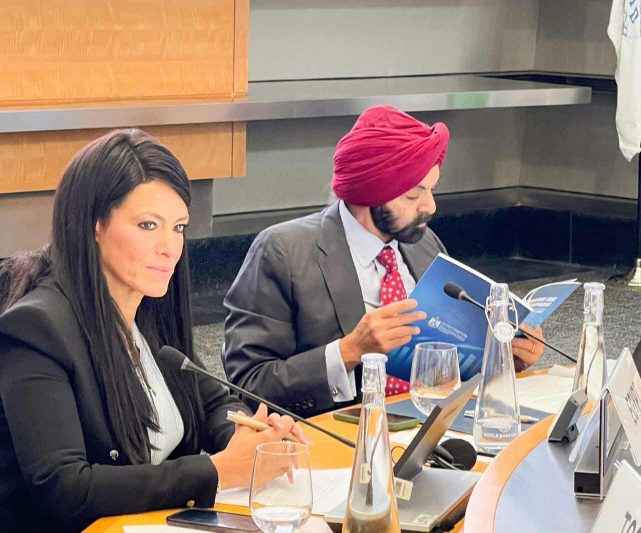 المشاط تُشارك في إطلاق «صندوق الثقة متعدد المانحين» خلال اجتماعات واشنطن