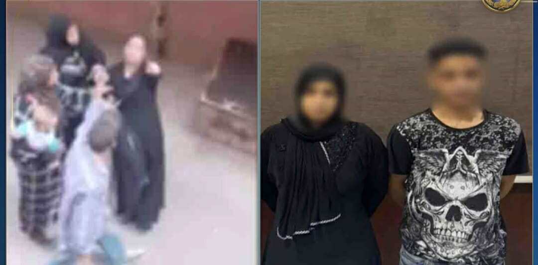 القبض على سيدة  بعد ظهورها فى فيديو تتعدي على شقيقة زوجها بألفاظ خادشة للحياء بالهرم