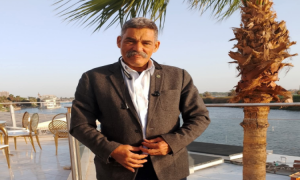 وفاة الفنان أشرف بوزيشن