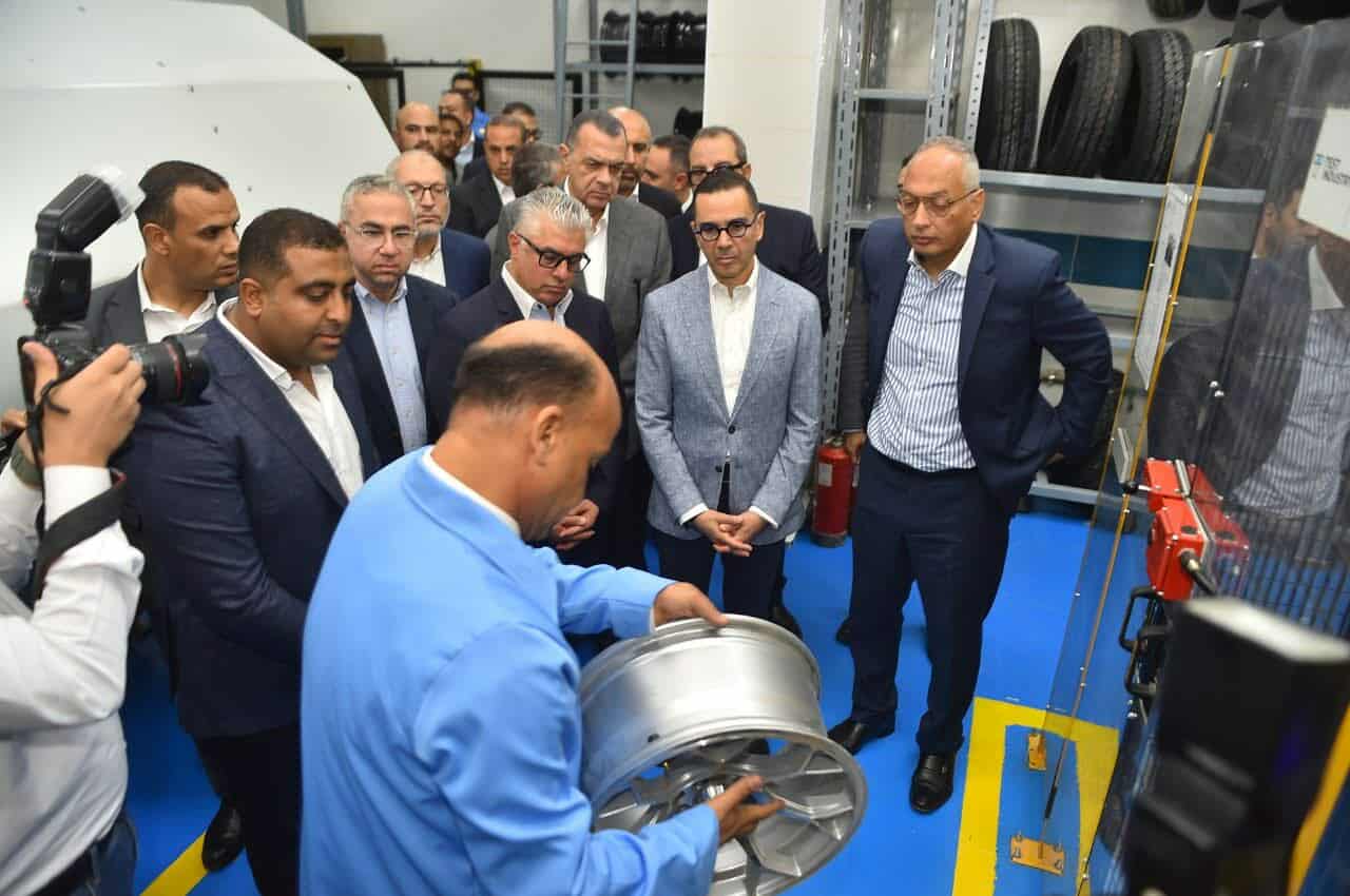 وزير الاستثمار  يفتتح المرحلة الثانية من المعامل الصناعية المركزية بميناء العين السخنة