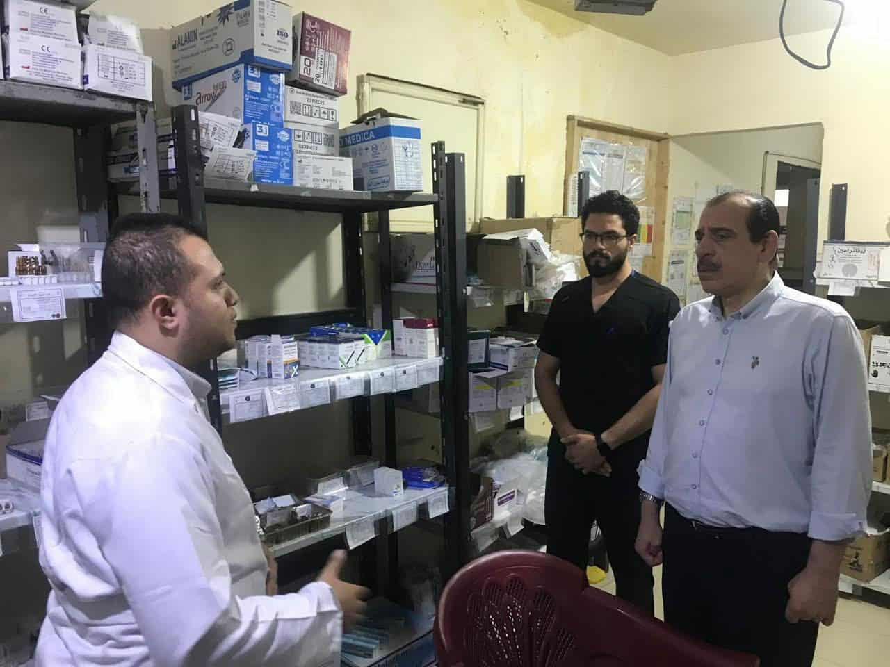 جولة تفقدية لنائب وزير الصحة داخل المنشآت الطبية بالشرقية