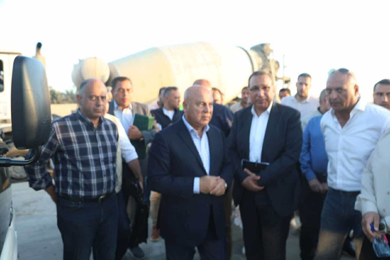 الوزير يتفقد مشروعات تطوير الطرق بالوجه البحري والدلتا