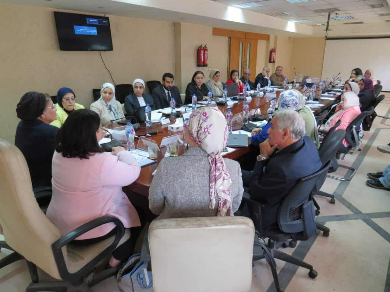 نائب وزير الصحة تجتمع لمتابعة إنجازات المشروع القومي لتنمية الأسرة المصرية