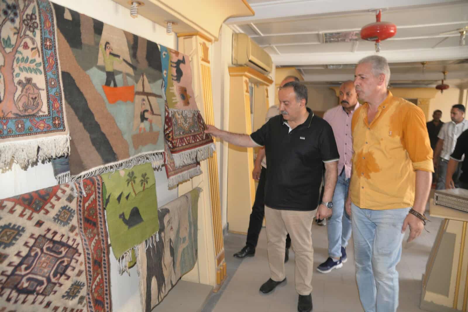 تطوير المعرض الدائم للحرف اليدوية والتراثية وتحويله إلى منصة دائمة لإحياء التراث بأسيوط