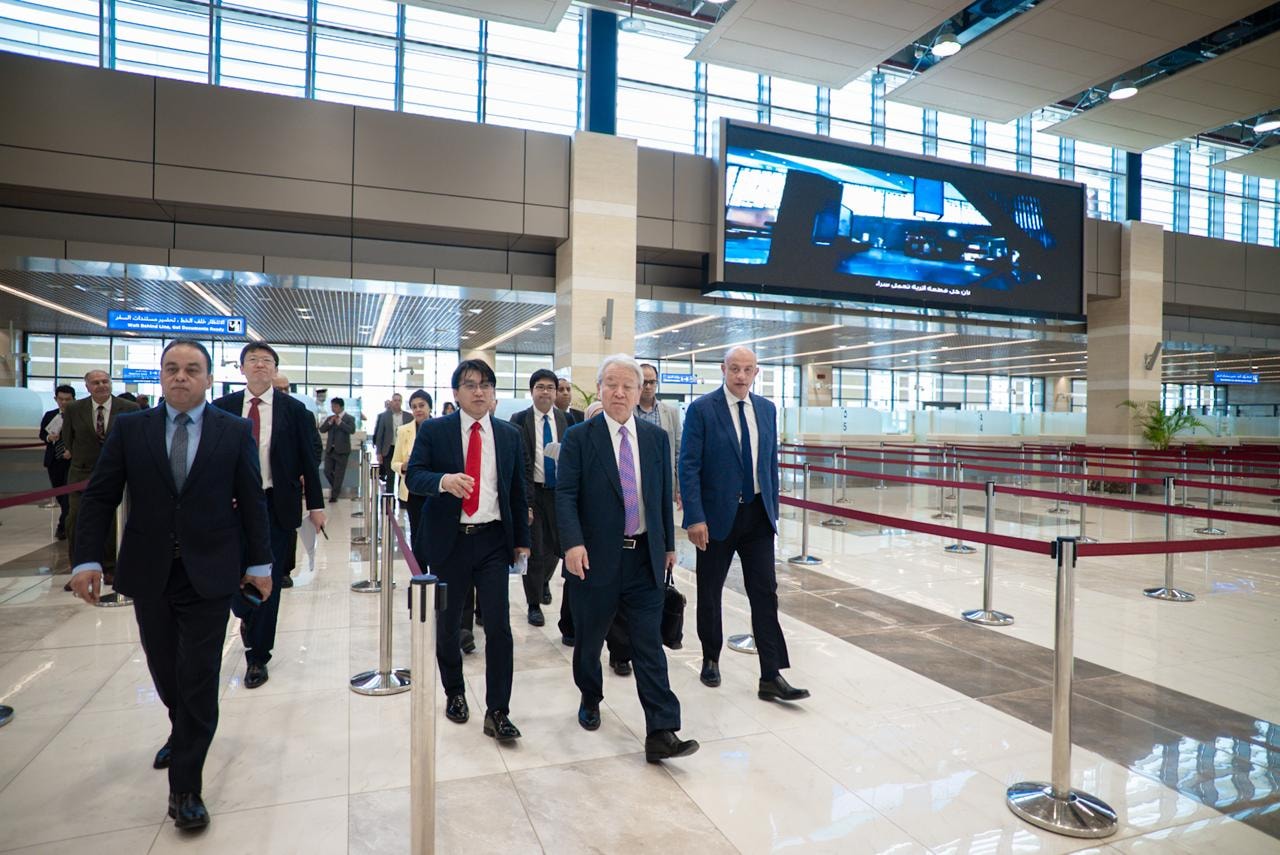 مطار الإسكندرية الدولي يستقبل رئيس وكالة التعاون الدولي اليابانية (جايكا)