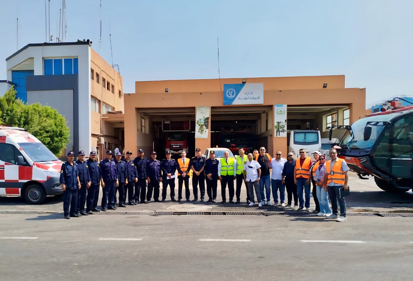 تجربة ميدانية لقياس زمن الاستجابة في حالات الطوارئ بمطار القاهرة الدولي