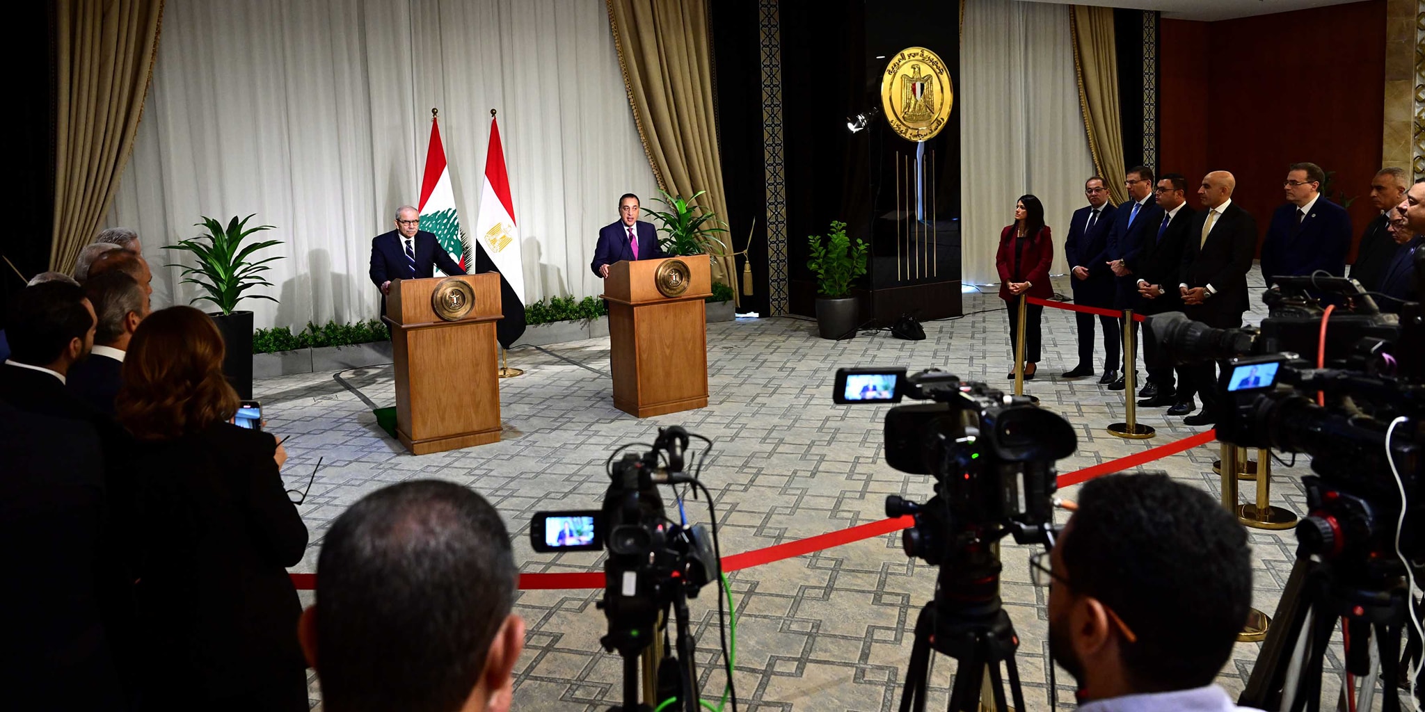 مدبولي: توقيع 15 مذكرة تفاهم مع الجانب اللبناني