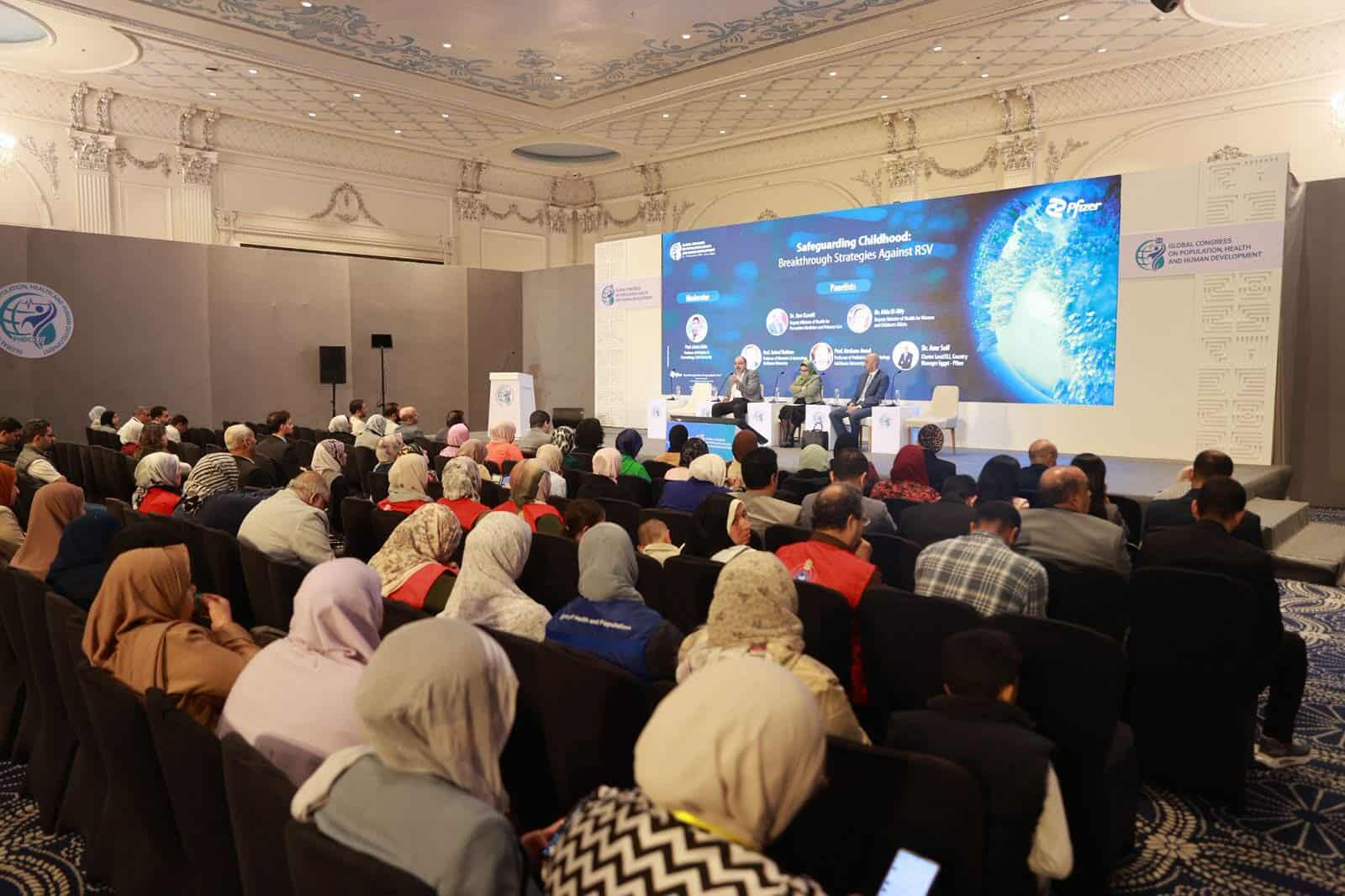 المؤتمر العالمي للسكان يناقش “استراتيجيات مواجهة الفيروس المخلوي”