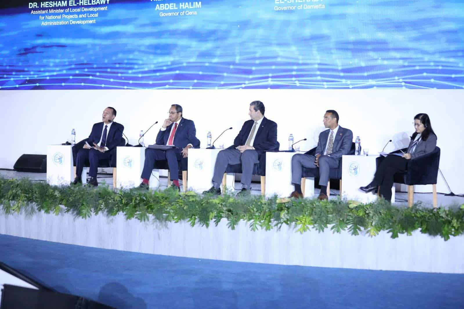 جلسة بعنوان” الحوكمة المحلية في التطبيق” ضمن مؤتمر السكان