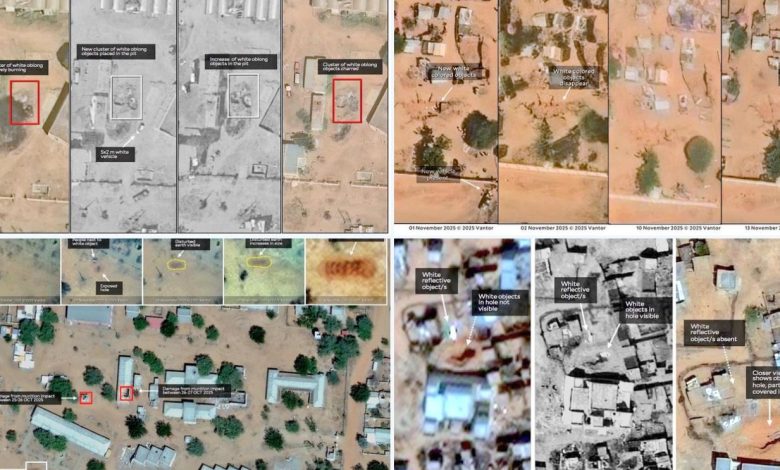 السودان.. تقرير دولي يرصد مواقع تخلص الدعم السريع من الجثث في الفاشر