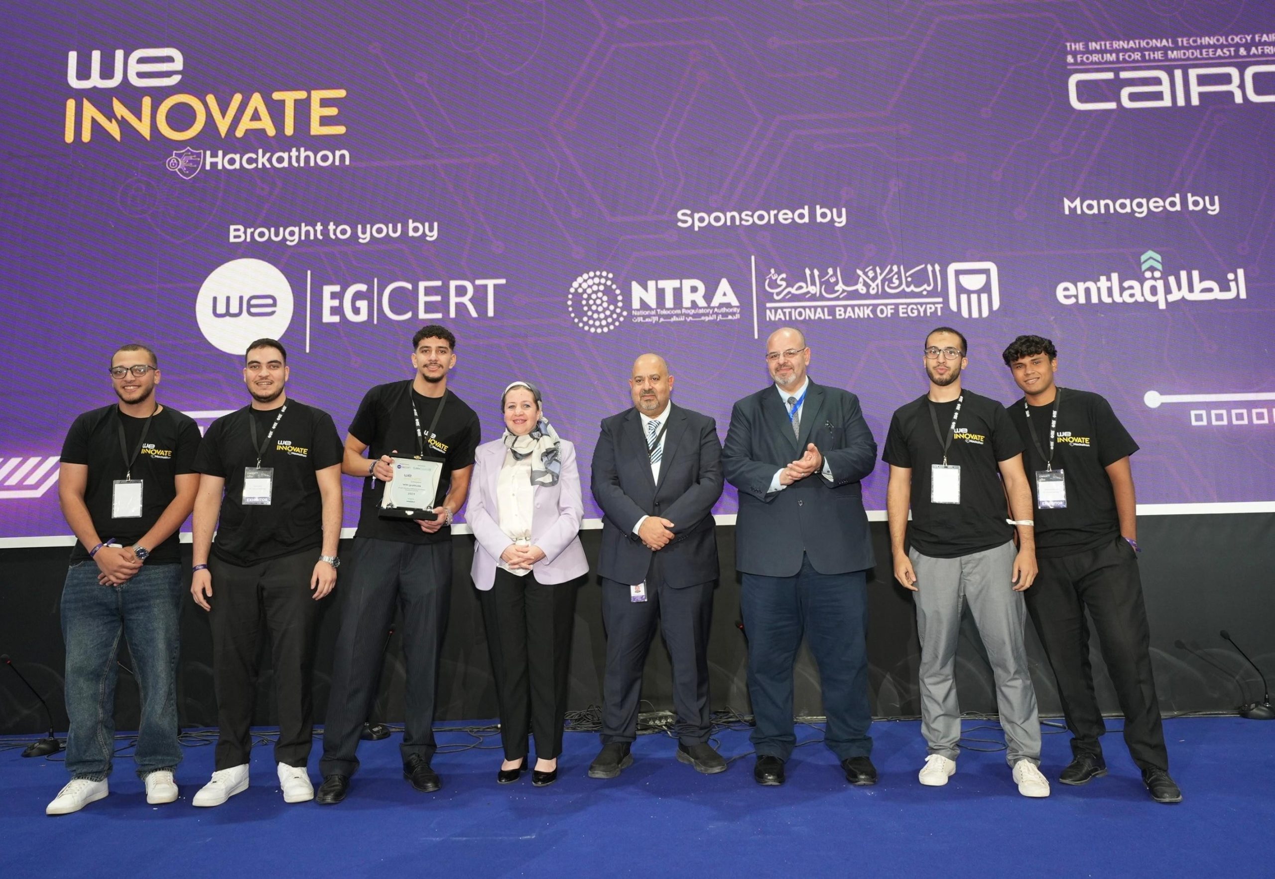 “WE INNOVATE” تُكرّم أبطال الأمن السيبراني وتعلن دعمًا بـ1.2 مليون جنيه للفائزين