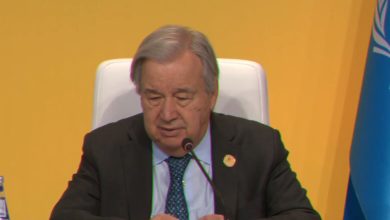 جوتيريش: غزة يجب أن تُربط بالضفة الغربية وأي قوة فيها تحتاج لتفويض أممي