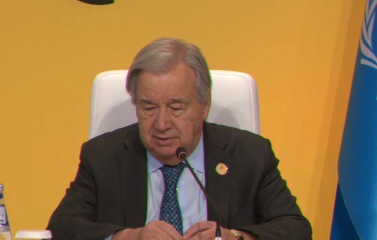 جوتيريش: غزة يجب أن تُربط بالضفة الغربية وأي قوة فيها تحتاج لتفويض أممي