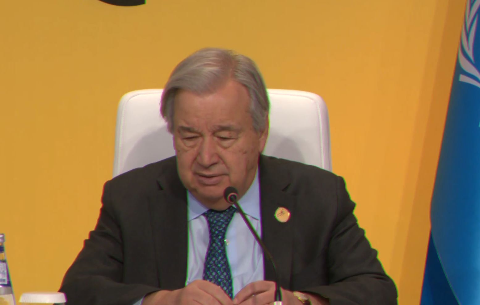 جوتيريش: غزة يجب أن تُربط بالضفة الغربية وأي قوة فيها تحتاج لتفويض أممي